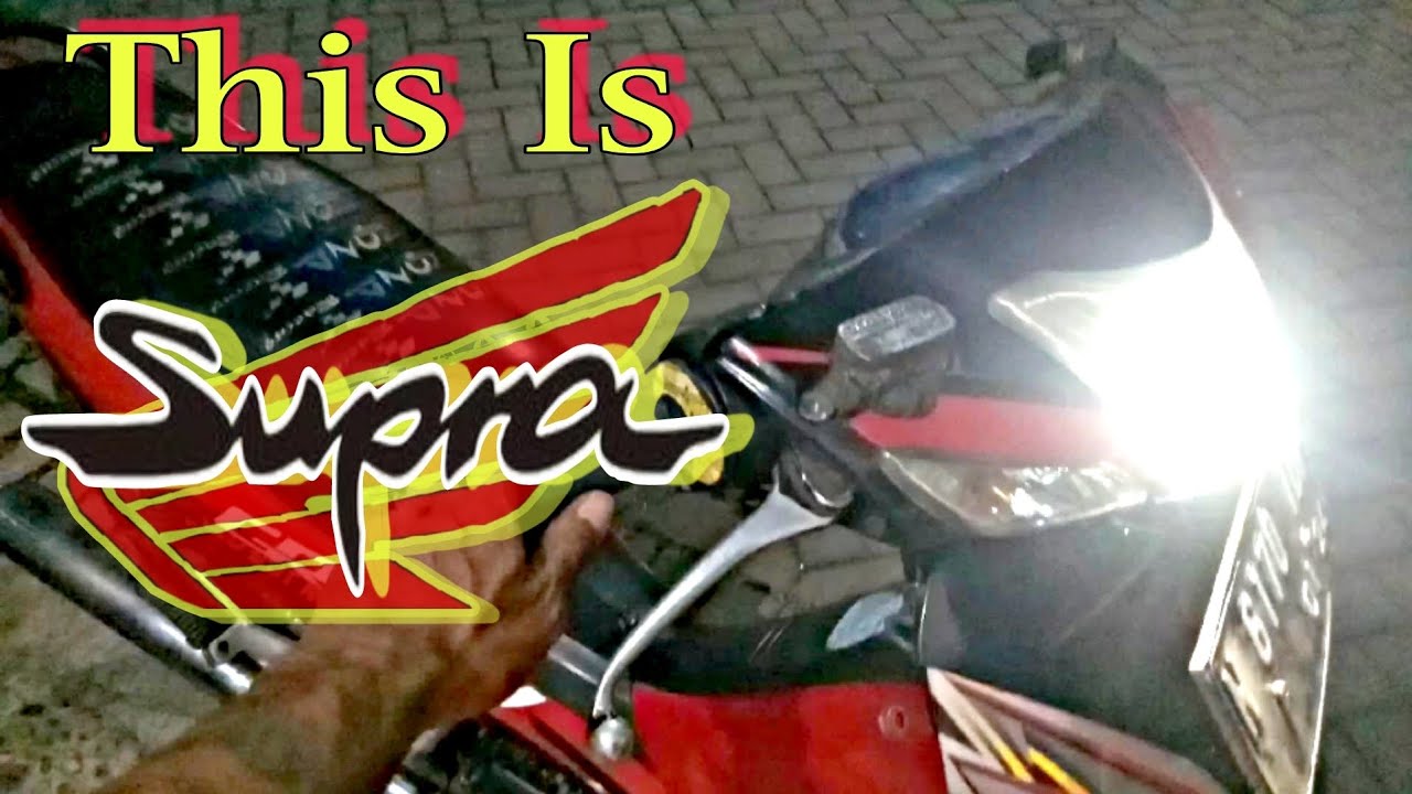 Edisi Supra Bapak ‼️Cara Rubah Arus AC ke DC Pada Supra Fit X