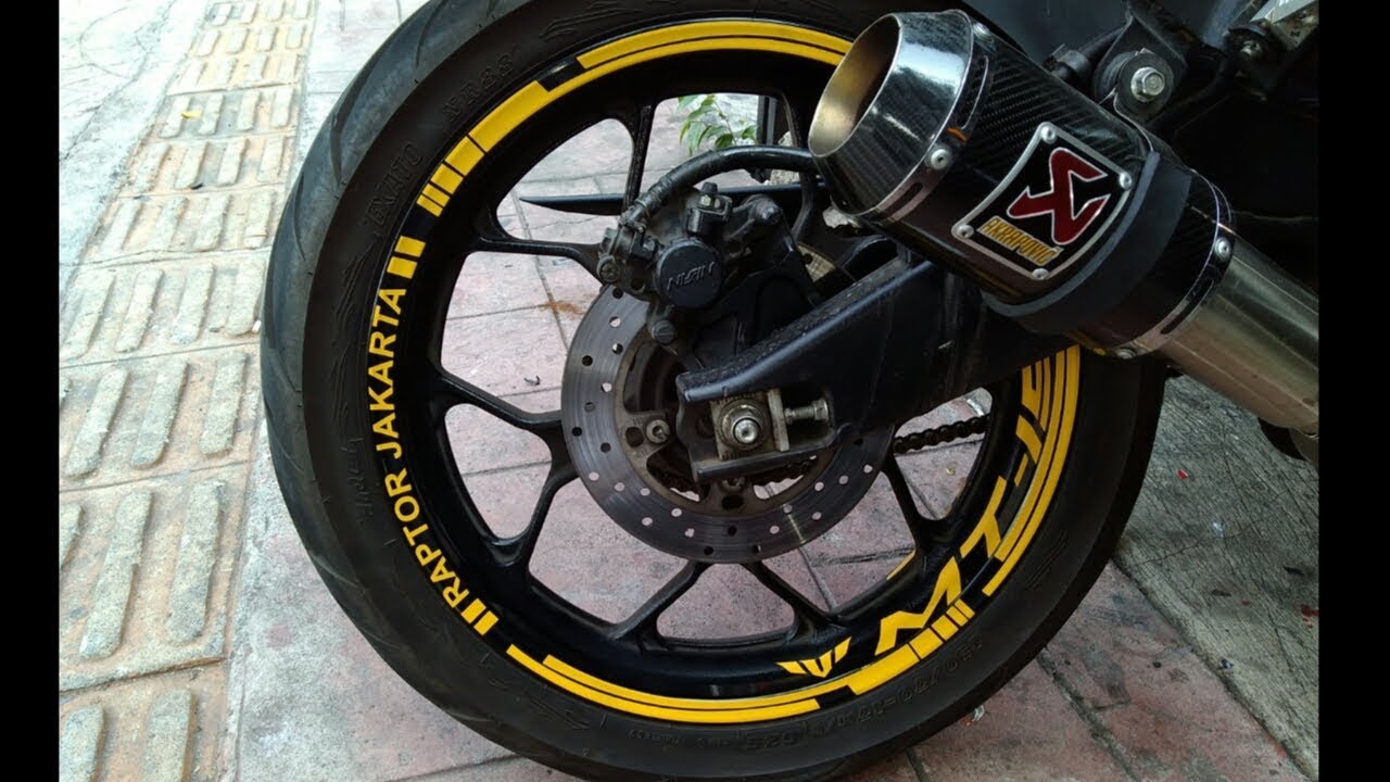 Sticker List Velg Motor Youtube