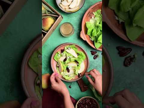 Pecan, Pear and Blue Cheese Salad