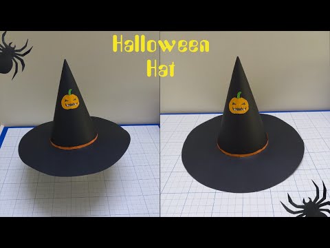 Hướng dẫn làm mũ Halloween I How to make halloween hat | Foci