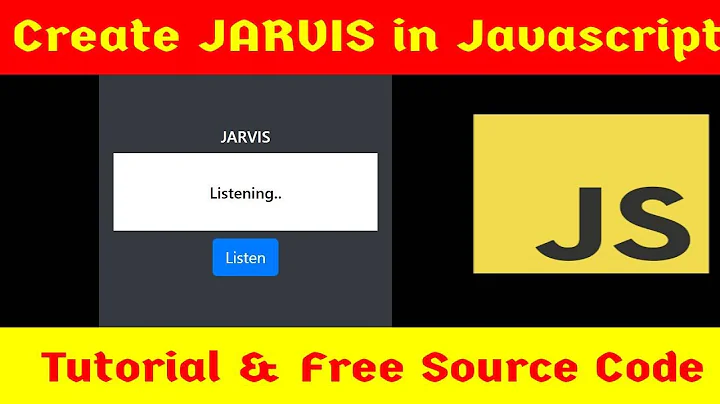 45th Javascript Project - Open Tab using Voice Recognition Tutorial with Source Code
