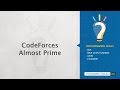 CodeForces - Almost Prime
