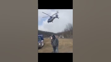 When the rotation speed of the helicopter propeller matches with fps speed of the camera #shorts