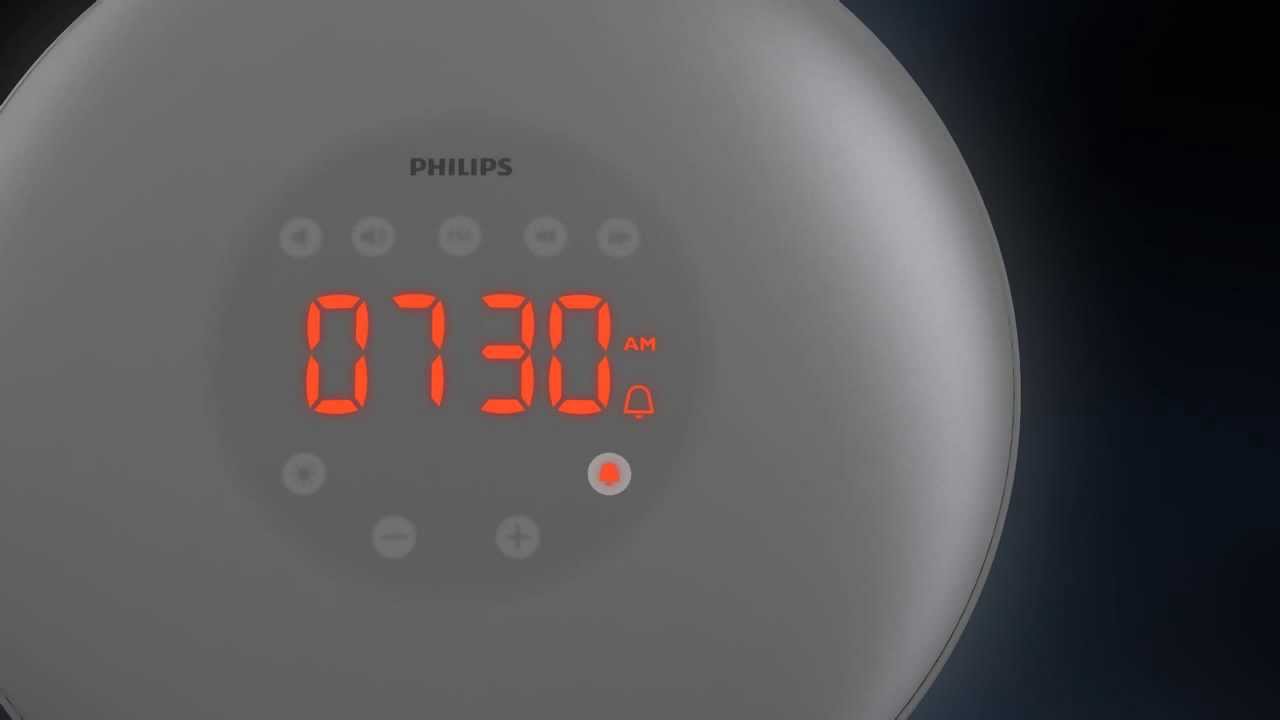 Philips Wake Up Light HF3508/01 Alarm Clock Light White