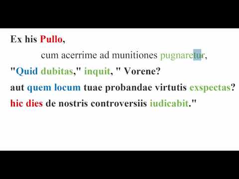 AP Latin read through, Caesar Book 5, Chapter 44