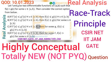 Csir Net Real Analysis Solution QOD 10.01.2023 |Gate Real Analysis | IIT JAM | NBHM | TIFR | PMA