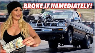 I SPENT $100 AND WON THIS TURBO LS RACETRUCK!
