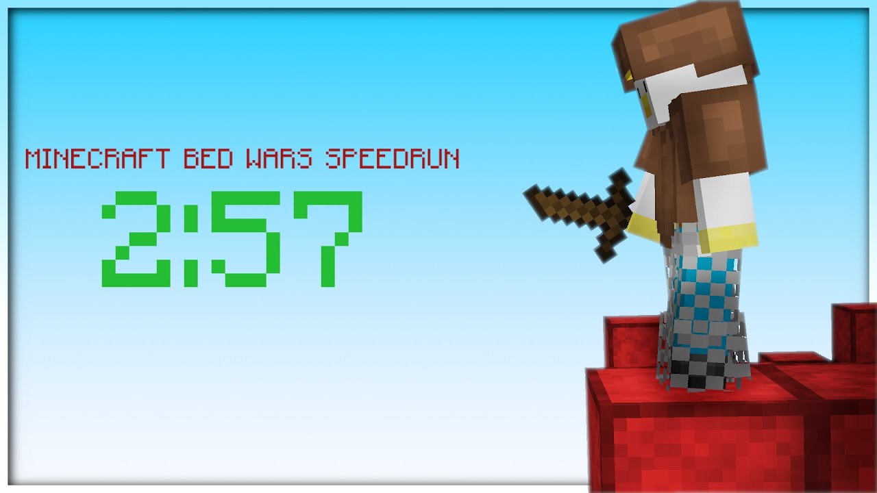 MINECRAFT BED WARS SPEEDRUN 257 YouTube