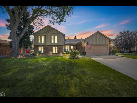 15492 S Royal Doulton Blvd, Clinton Township, MI home video tour
