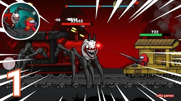 Choo Survival : Impostor Shoot : Gameplay Walkthrough Part 1 Guide Level 1 - 4 iOS/Android