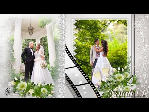 Свадебный жемчуг | Wedding pearls | Free project for ProShow Producer