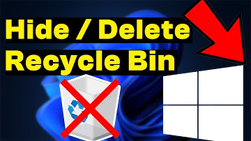 How to Hide or Delete Recycle Bin Icon From Desktop on Windows 11