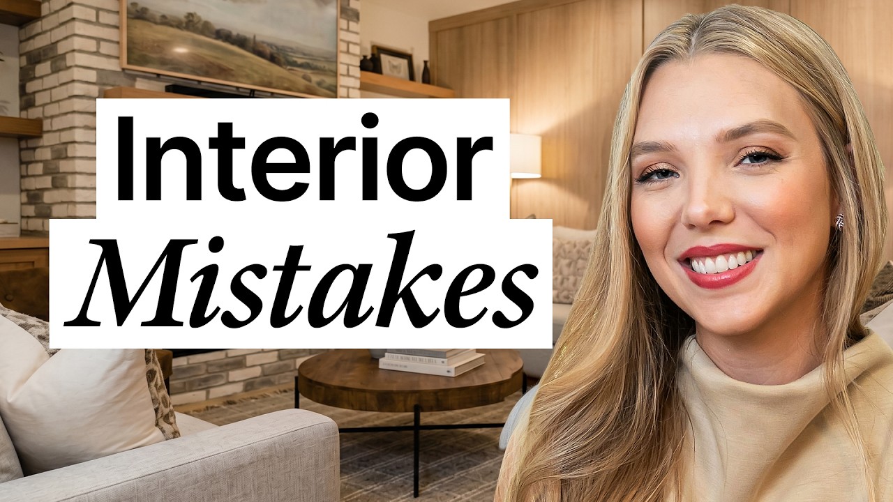 Interior Designer’s TOP 10 Layout Mistakes (& How to Fix Them) - YouTube