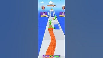 Snake Run Race #snakeio #games #gaming #snakerunrace #shorts #gamingshorts #gametok #snakegame