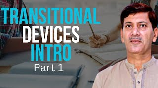 Transitional devices part 1~How to Make Effective Writing~Functions of Transitional devices~