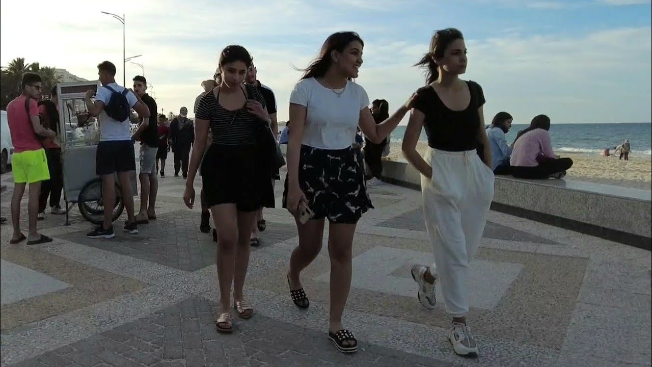 جوله في مدينة سوسة { كورنيش بوجعفر - المدينه العربي - بارك حنبعل }