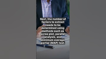 Exploratory Factor Analysis (EFA) in R: A Step-by-Step Guide #shorts #youtubeshorts