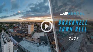 2022 | Bracknell, Berkshire | 4K Drone Stock Footage