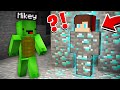 Jj caught mikey in hide and seek in minecraft maizen