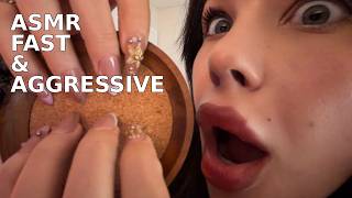 ASMR Fast & Aggressive (soft spoken, trigger assortment, mouth sounds) screenshot 1