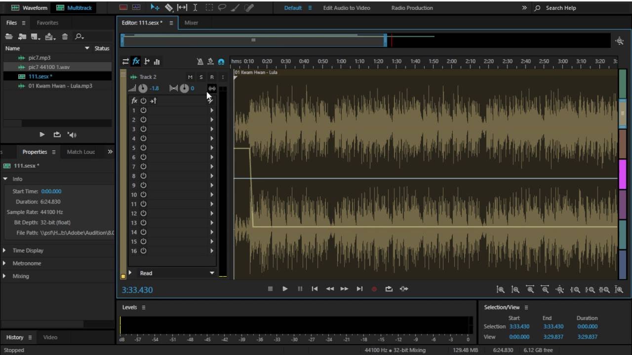 what is adobe audition cc used for