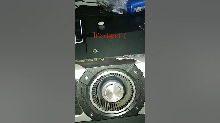 I don't think it liked being cleaned!!!😣😭 #short #gpu