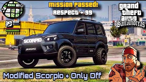 Gta San andreass Modified Scorpio Dff || Only Dff File | Modified Scorpio||