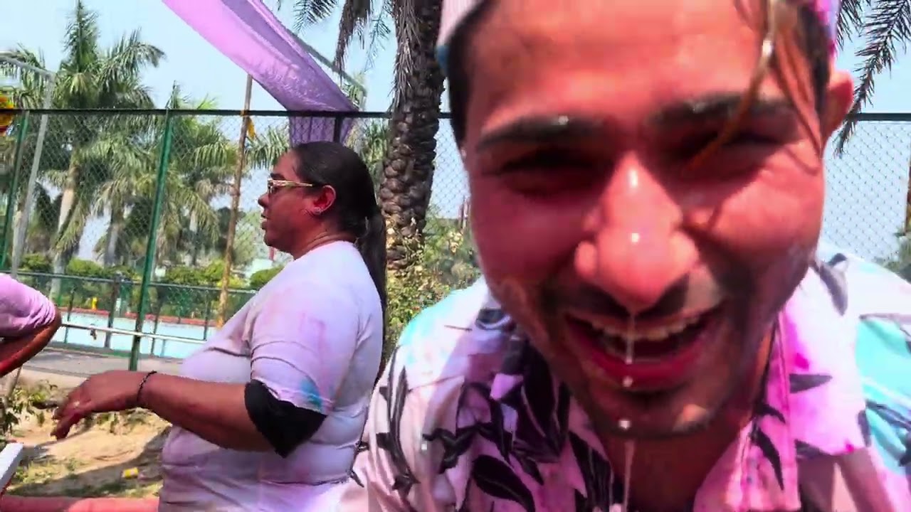 Best Holi Vlog Evey How to Celebrate Holi In Resort| Jim Corbett The Grand Resort |Vlog by Ayushmato