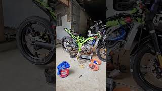 Sniper.155 malapit na matapos project bike natin mga boss