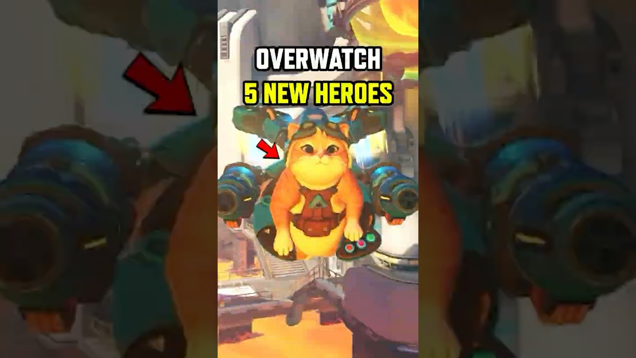 NO WAY OVERWATCH JUST REVEALED 5 NEW HEROES?!