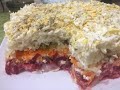 САЛАТ- ОВОЩНОЙ ТОРТ/ минимум продуктов, а получается очень вкусно и красиво