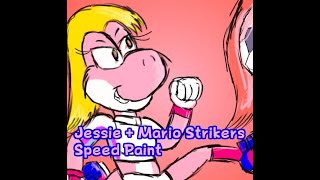 Strikers Jessie (the Yoshi) SpeedPaint