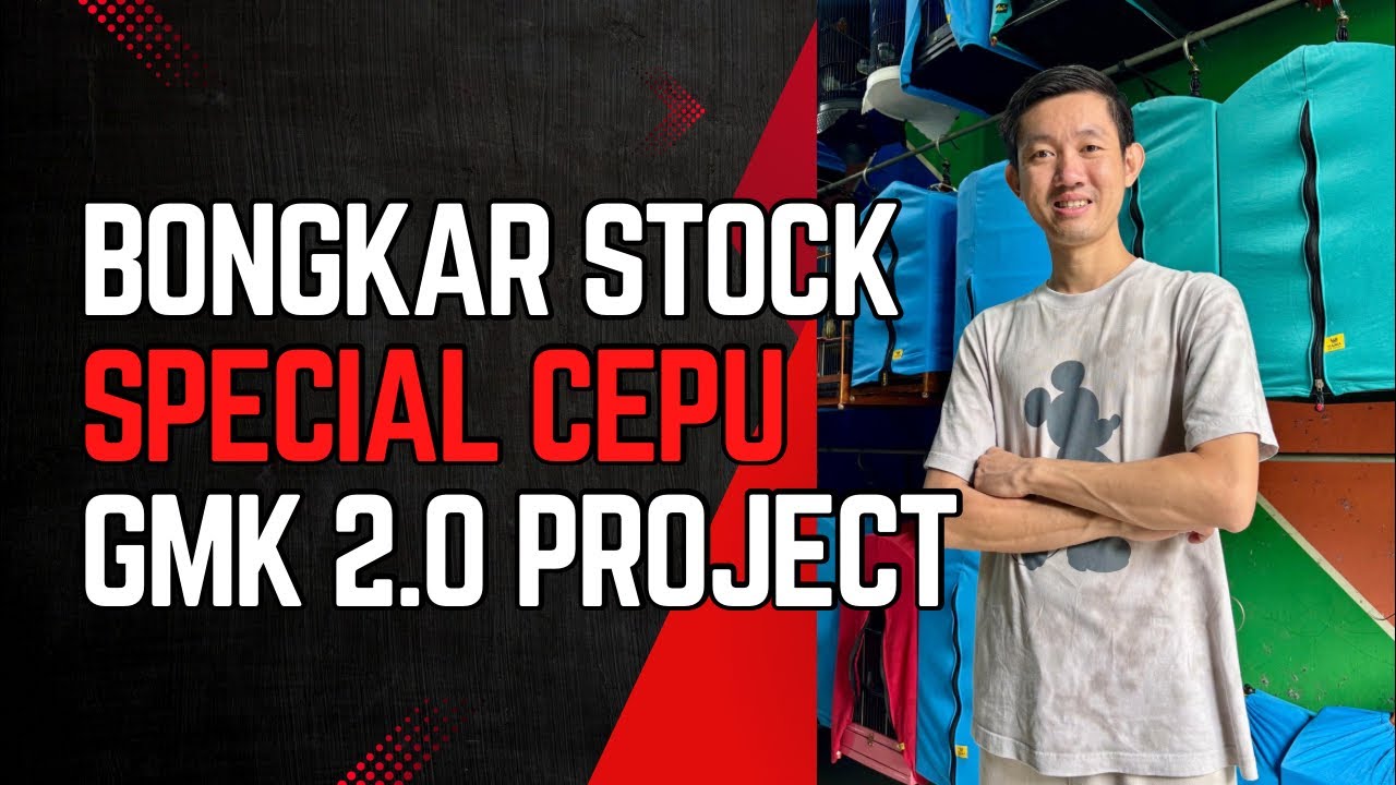 Bongkar Stock Special Cepu GMK 2.0 Project  28 Januari 2026