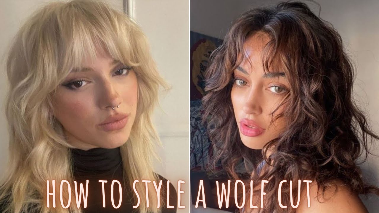 Style a WOLF CUT like a PRO💇‍♀️🔥TikTok Wolfcut Hairstyle Trend I ...