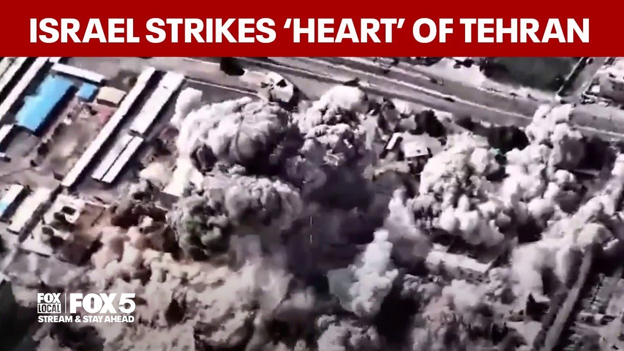 Israel strikes 'heart' of Tehran