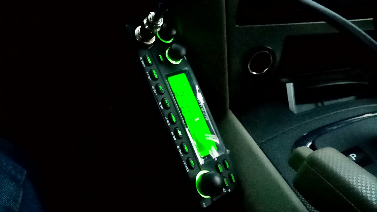 Работа радиостанции "Optim 778" на Jeep Grand Cherokee WK