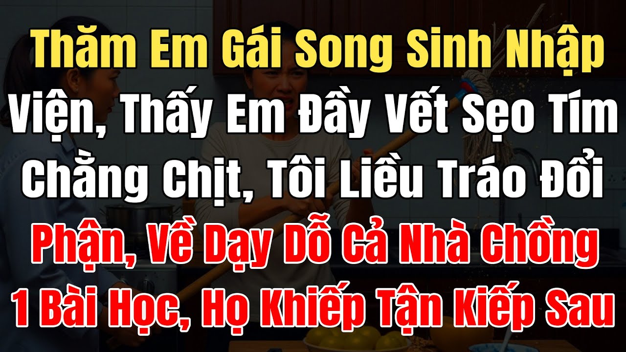 Thăm Em Gái Song Sinh Nhập Viện, Thấy Đầy Vết Sẹo Chằng Chịt, Tôi Liều Đổi Thân Phận Dạy Nhà Chồng 1