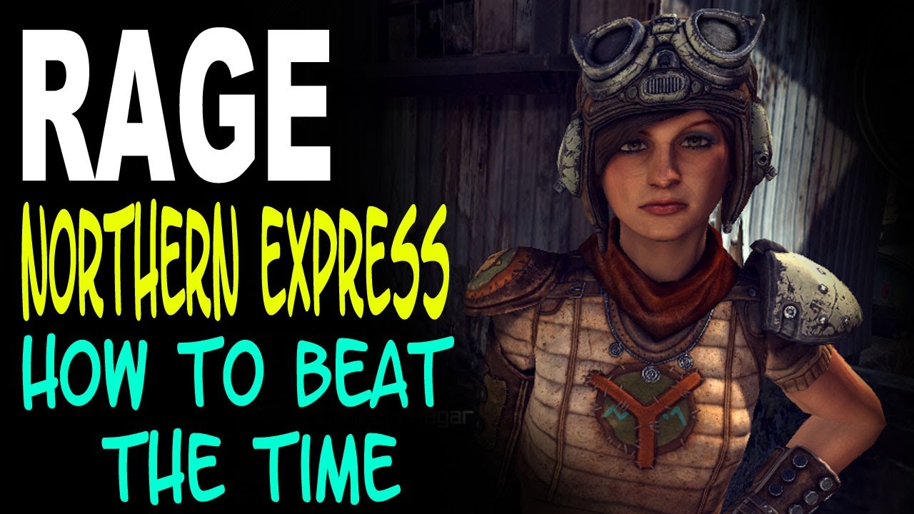 RAGE: Northern Express (Stanley's Sidequest Mission) How to Beat the Time.(Xbox360, PS3, PC)