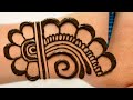 Back hand arabic henna design  a2z mehndi art