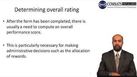 Determining overall rating|Performance Management Lecture In Hindi|Urdu HRM755 LECTURE 14