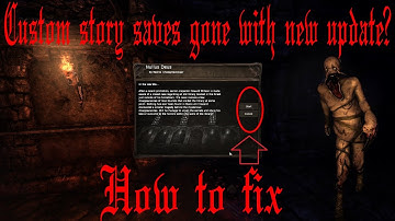 New Amnesia update: how to recover your custom story saves