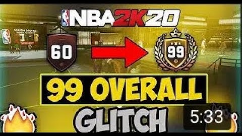 **NEW** NBA2k20 INSTANT 99 OVERALL GLITCH(PS4&XBOX)MAX ATTRIBUTES GLITCH!!!