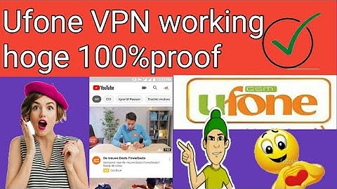 How to Ufone zong free internet  | Ali | apna channel