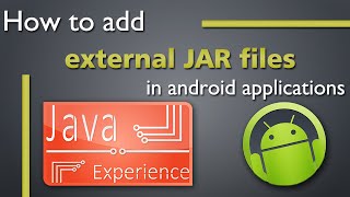 How to add an external Jar library to android application