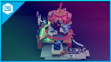 LEGO-Compatible Servo Mounts #adafruit #3dprinting