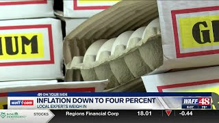 Local grocery store manager explains the effect on inflation
