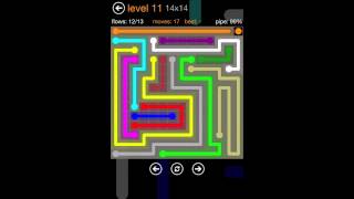 Flow - 14x14 Level 11 Walkthrough