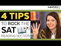 4 tips to rock the sat reading section