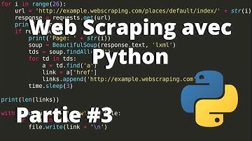 Apprendre le Web Scraping avec Python Français - Partie 3
