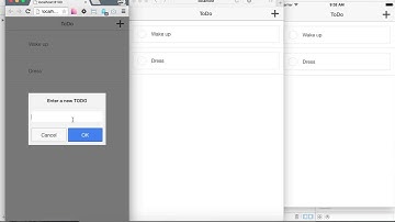 Offline Data Synchronization in Ionic - Example App